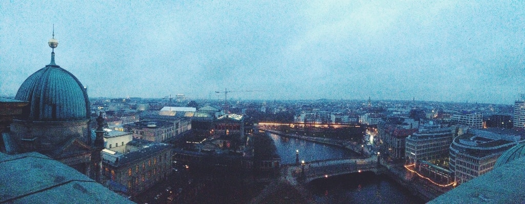 Berlin Cathedral view panorama